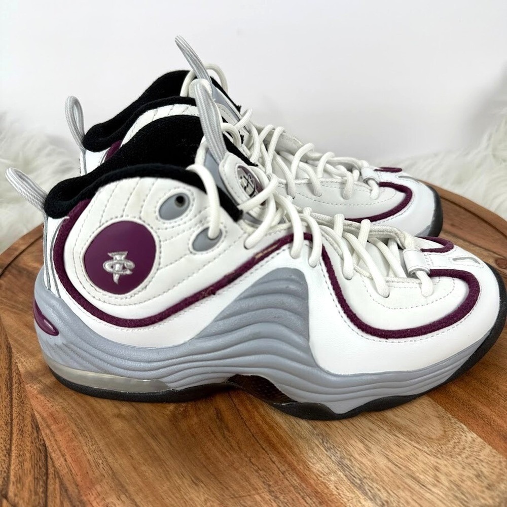Nike Air Max Penny 2 Women 5.5 White Rosewood New DV1163-100 Retro Shoes